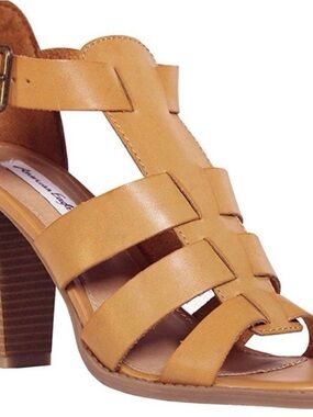 American Eagle Outfitters Tan Strappy Block Heel Sandal